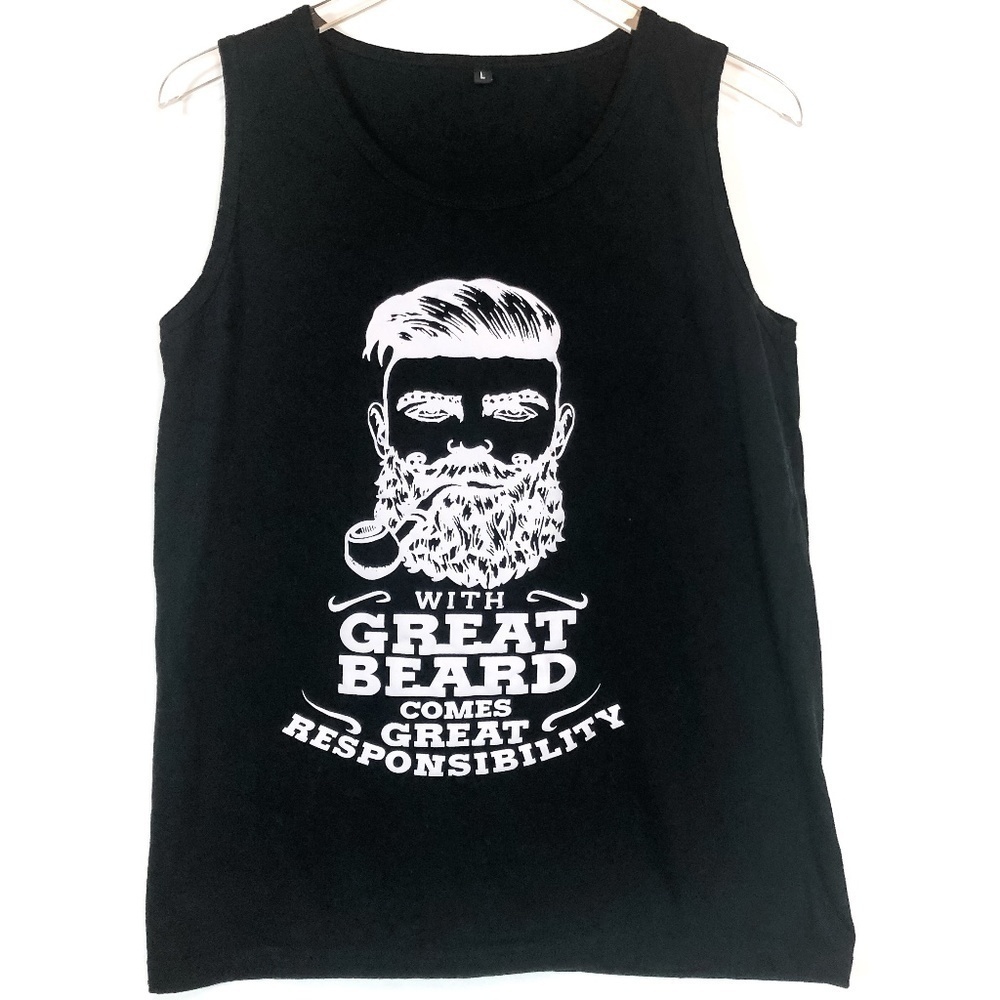 With Great‎ Beard Comes Great Responsibility Top